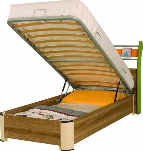 Παιδικό Κρεβάτι Με Αποθηκευτικό Χώρο Ekol E-1476