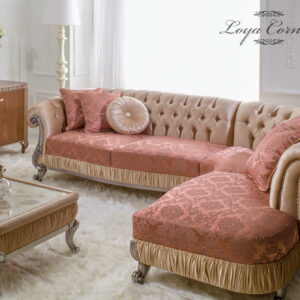 Γωνιακός Κλασικός καναπές Rzg-Loya