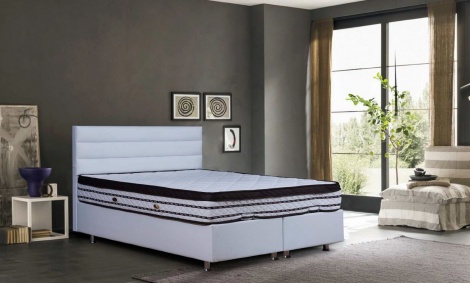 Κρεβάτι ντυμένο Fey-Viyana