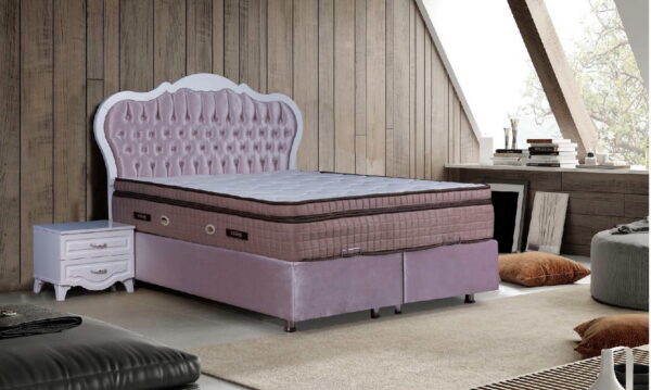 Κρεβάτι ντυμένο Fey-Luxe