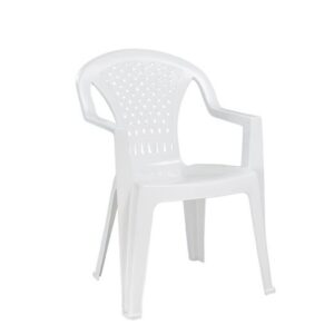Πολυθρόνα Wdw-Portofino Στοιβαζόμενη Πλαστική Άσπρη