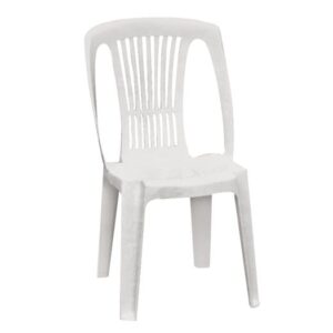 Καρέκλα Wdw-Stella Στοιβαζόμενη Πλαστική Άσπρη