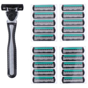 Ανδρική Ξυριστική Μηχανή 3 Λεπίδες 21Τμχ