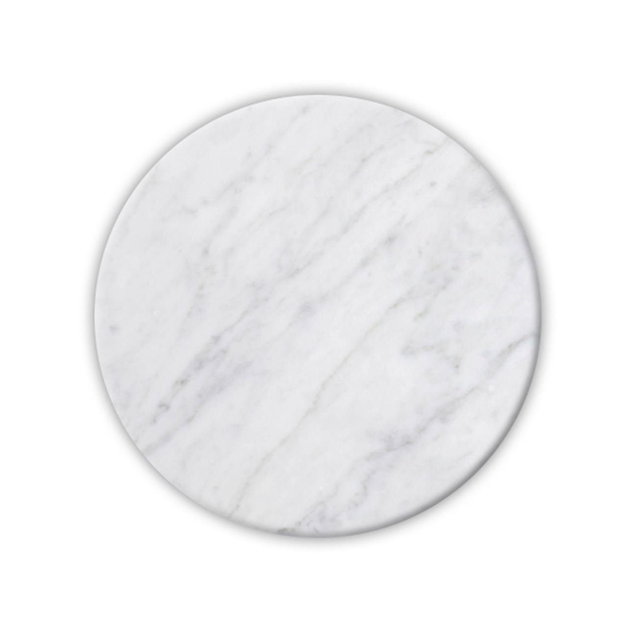 Επιφάνεια Μάρμαρο, Στρογγυλή Άσπρο - Image 2