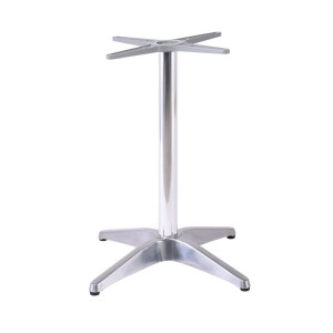 FACTORY Βάση Τραπεζιού Αλουμίνιο Απόχρωση Shiny Silver (2,35kg)