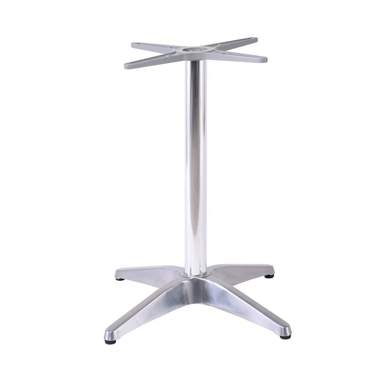 FACTORY Βάση Τραπεζιού Αλουμίνιο Απόχρωση Shiny Silver (2,35kg)