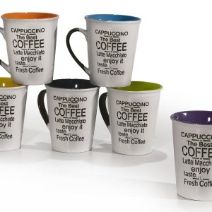 Κούπα 'Coffee' 36cl Κεραμικό Σε 6 Χρώματα